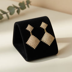 Elegant Diamond Shape Party Earrings for Girls & Women