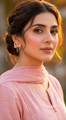 Luxury Rose Gold Butterfly Earrings for Girls & Womens